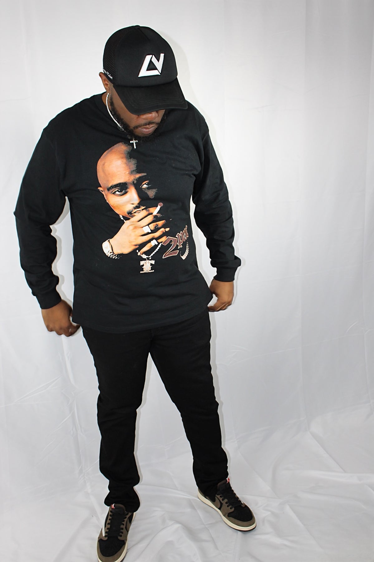 LV 2Pac All Eyez On Me Tee