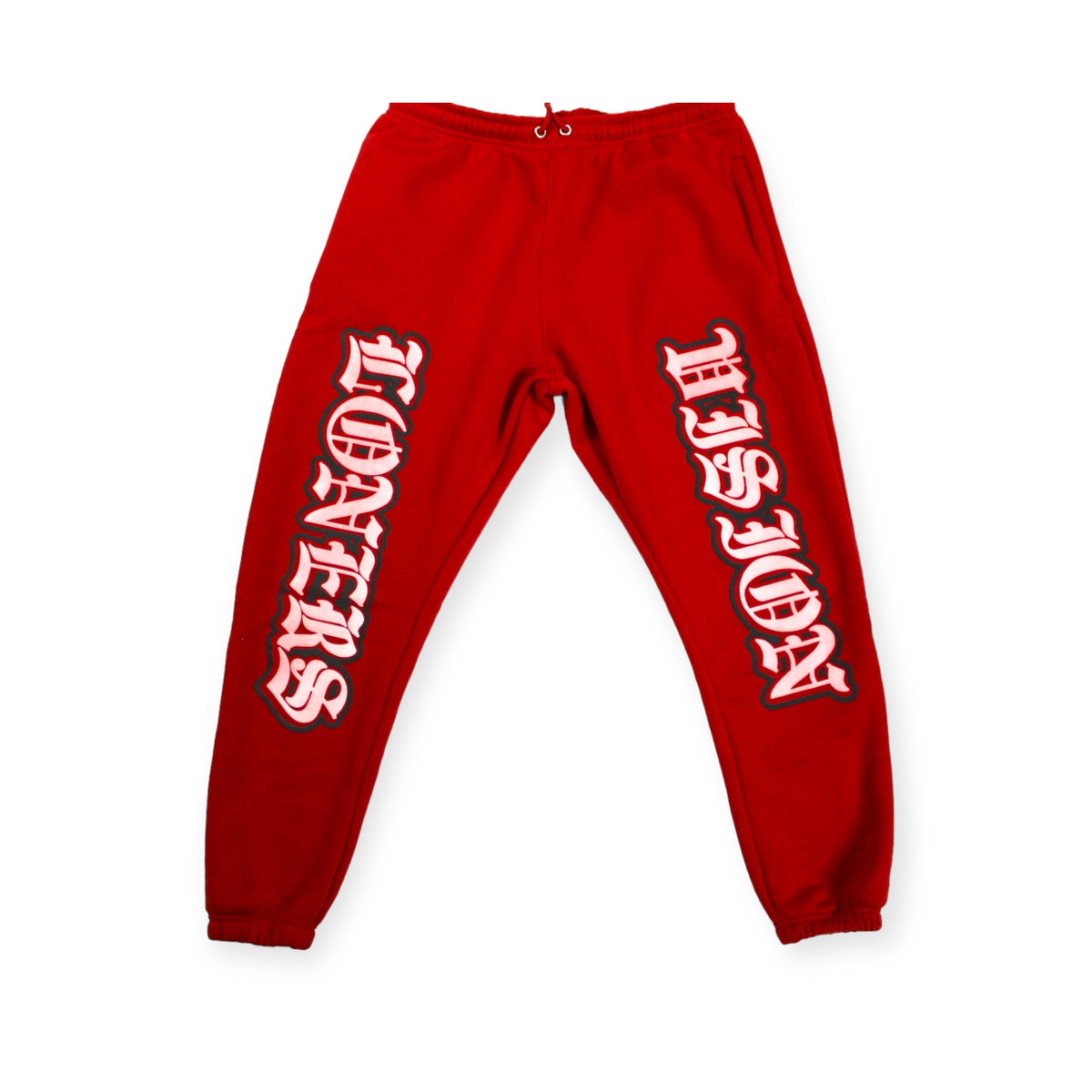 LV 3D Graphics Hoodie - Red